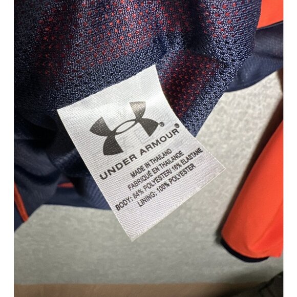 UNDER ARMOUR Auburn Tigers Mens XL Windbreaker V Neck Pullover War Eagle - Picture 12 of 16